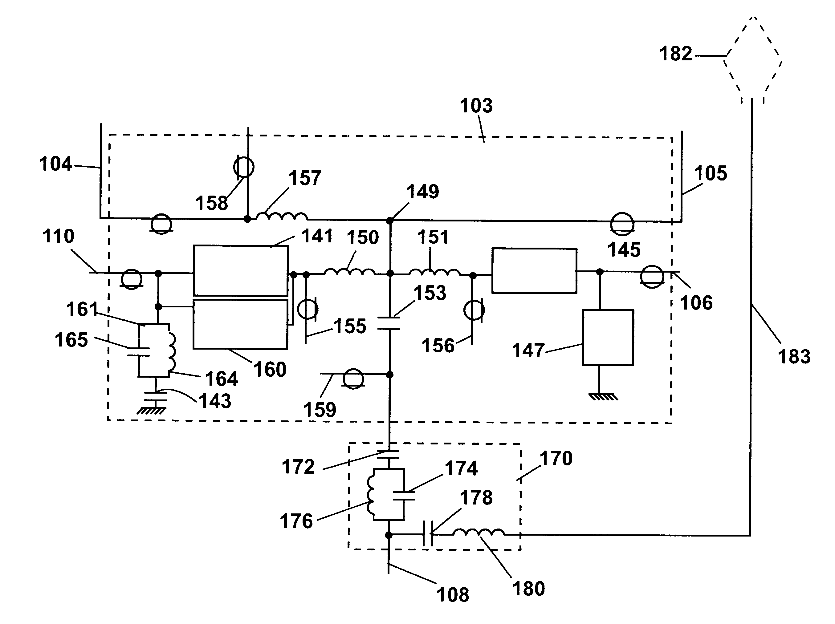 Multiplexer for cellular telephone