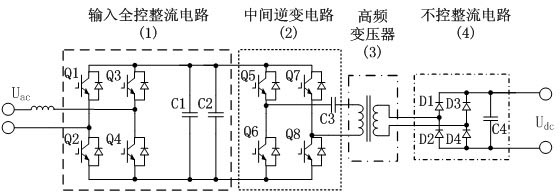 Power electronic rectification transformer