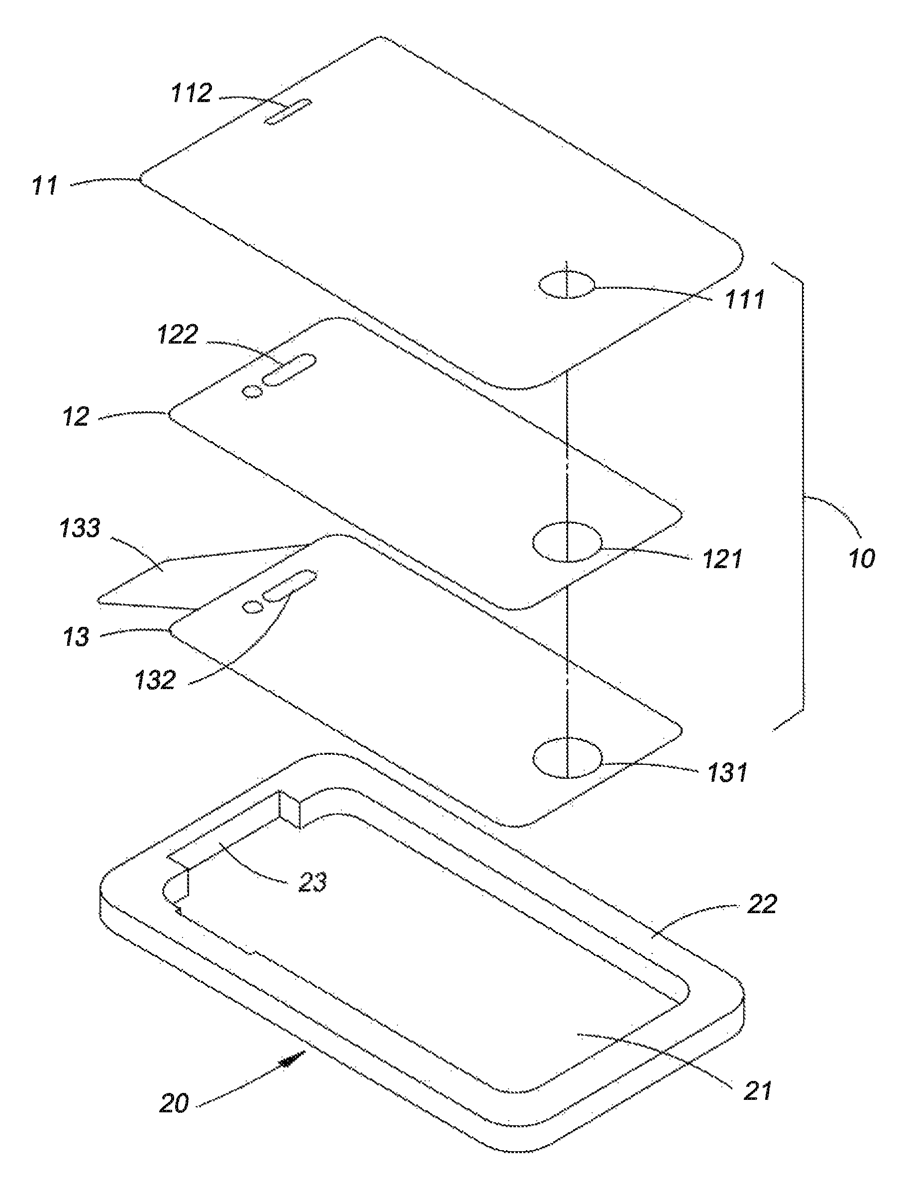 Application device for screen protector and application method thereof