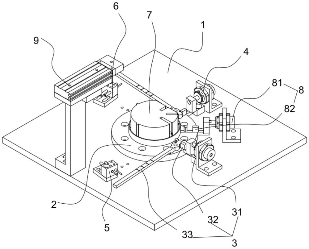 Device and method for measuring diameter of circular tube product by cross method