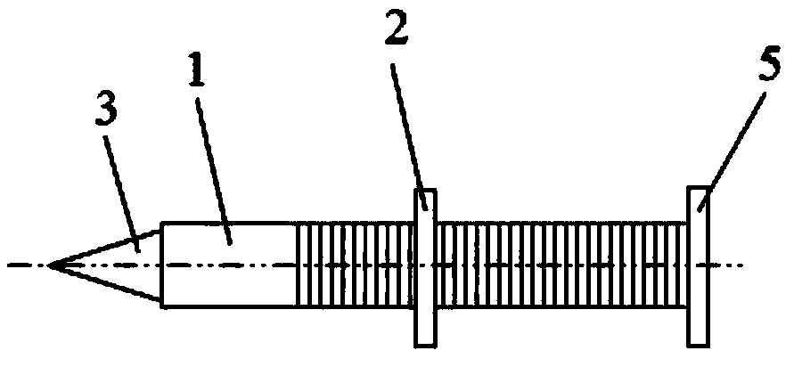 Pleural cavity puncture flusher