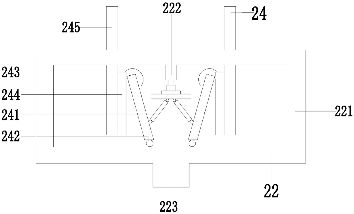 New energy automobile lithium battery counter electrode processing equipment with automated processing and placing function