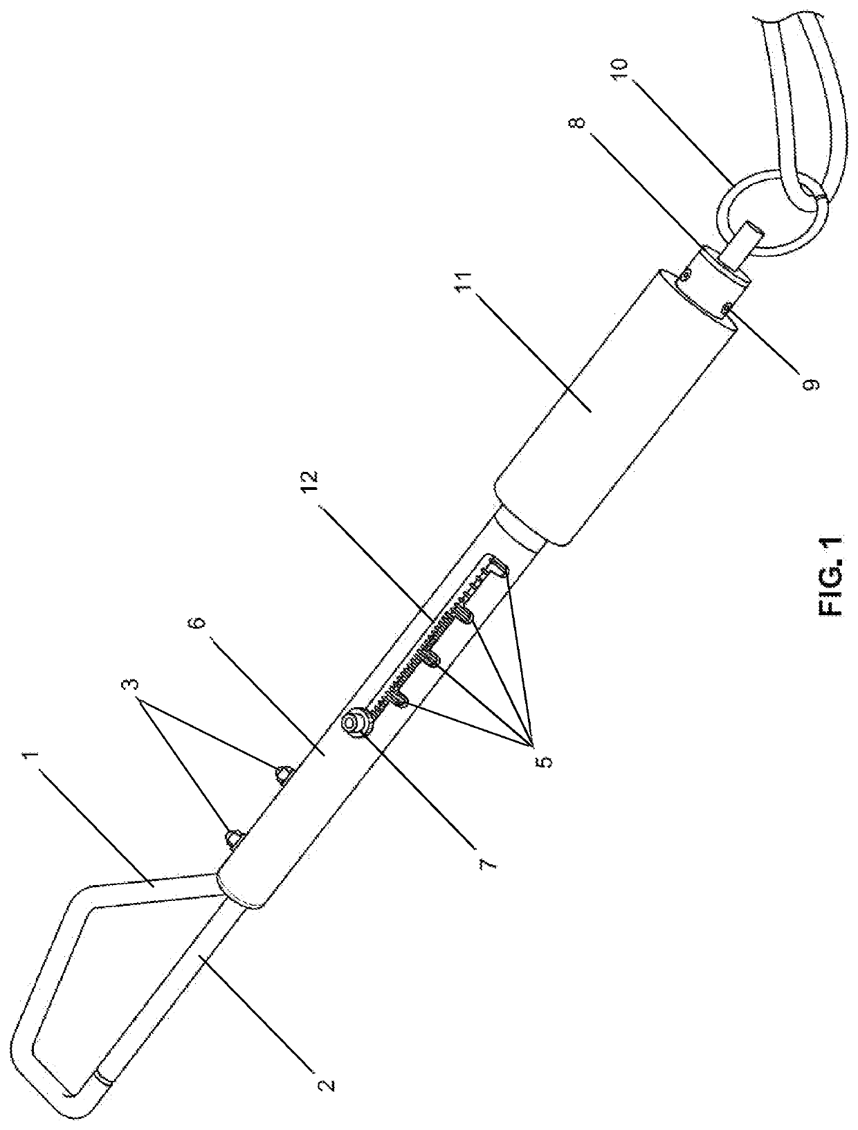 Fish-holding device