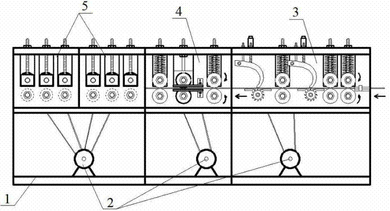 Bamboo batten filament pressing crusher