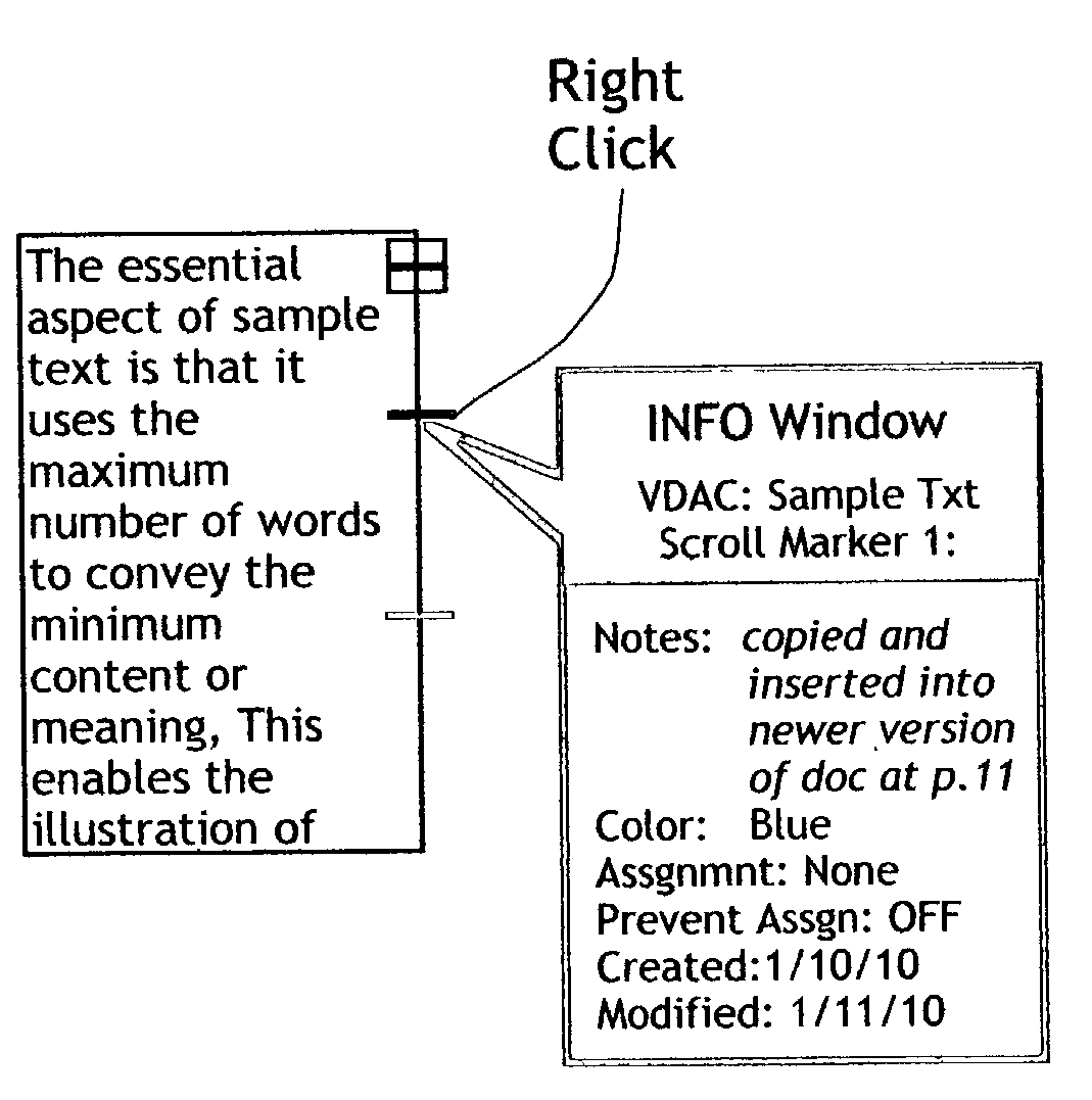 Scroll bar for computer display