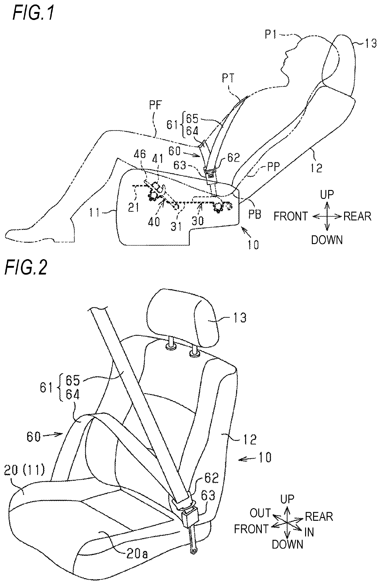 Occupant protection device for vehicle