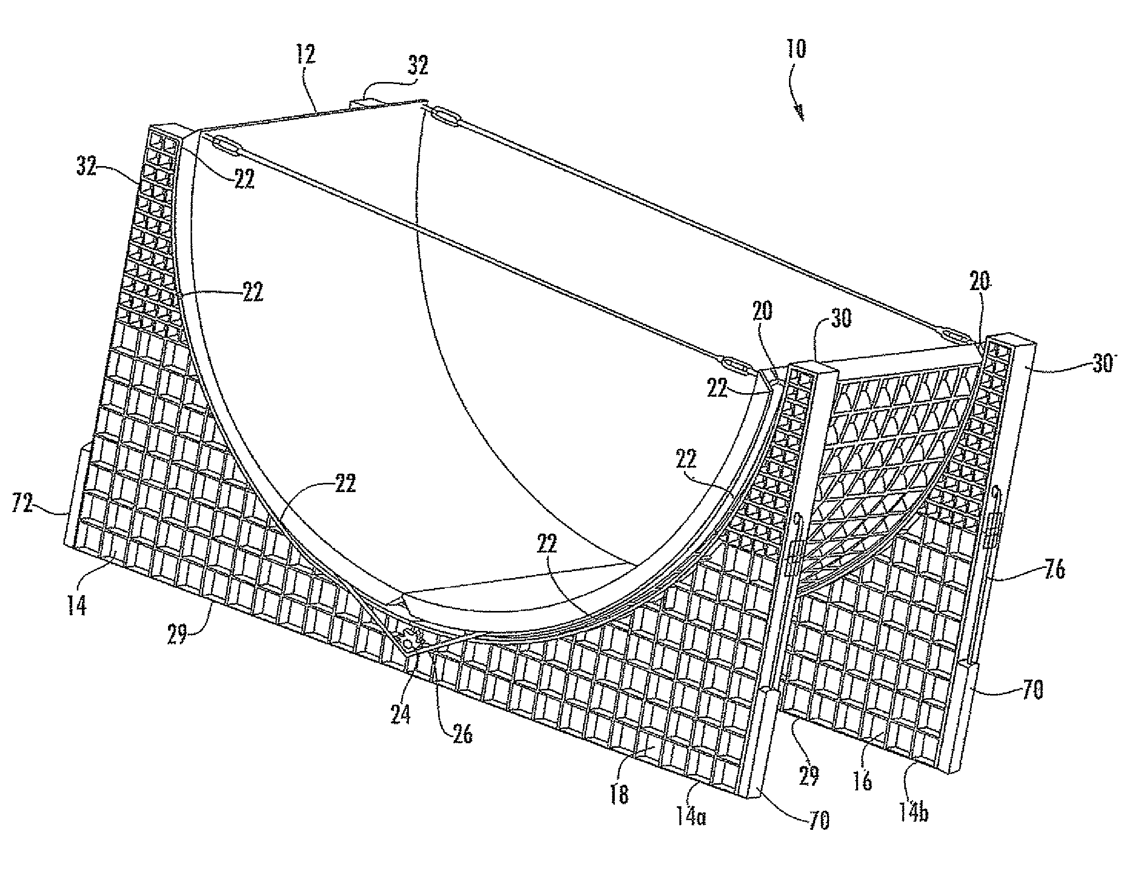 Parabolic solar energy collector apparatus