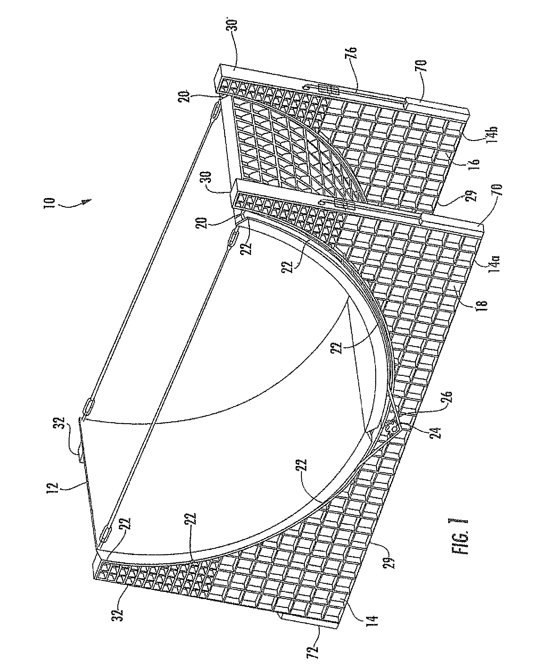 Parabolic solar energy collector apparatus