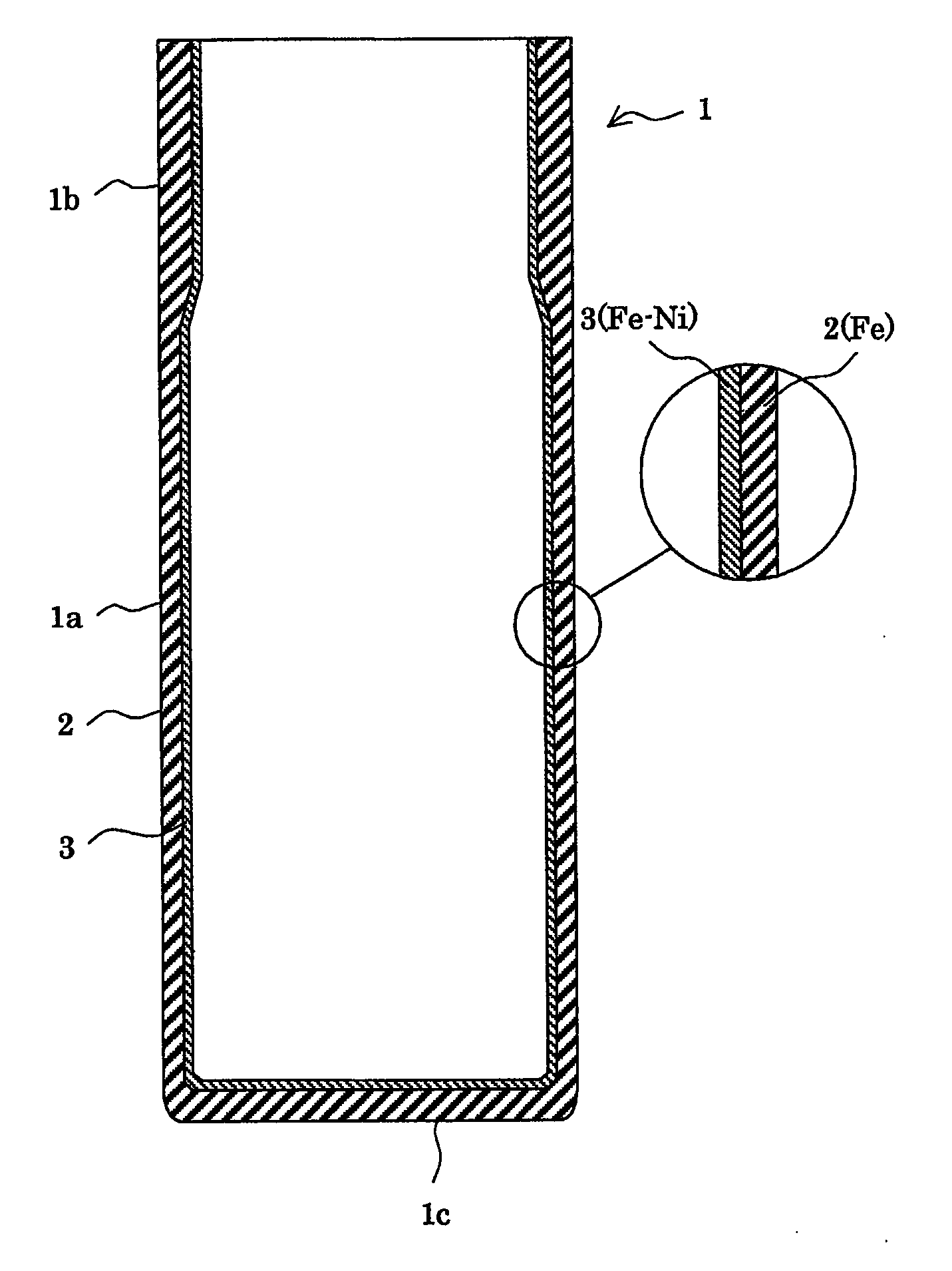 Battery case and battery using the same