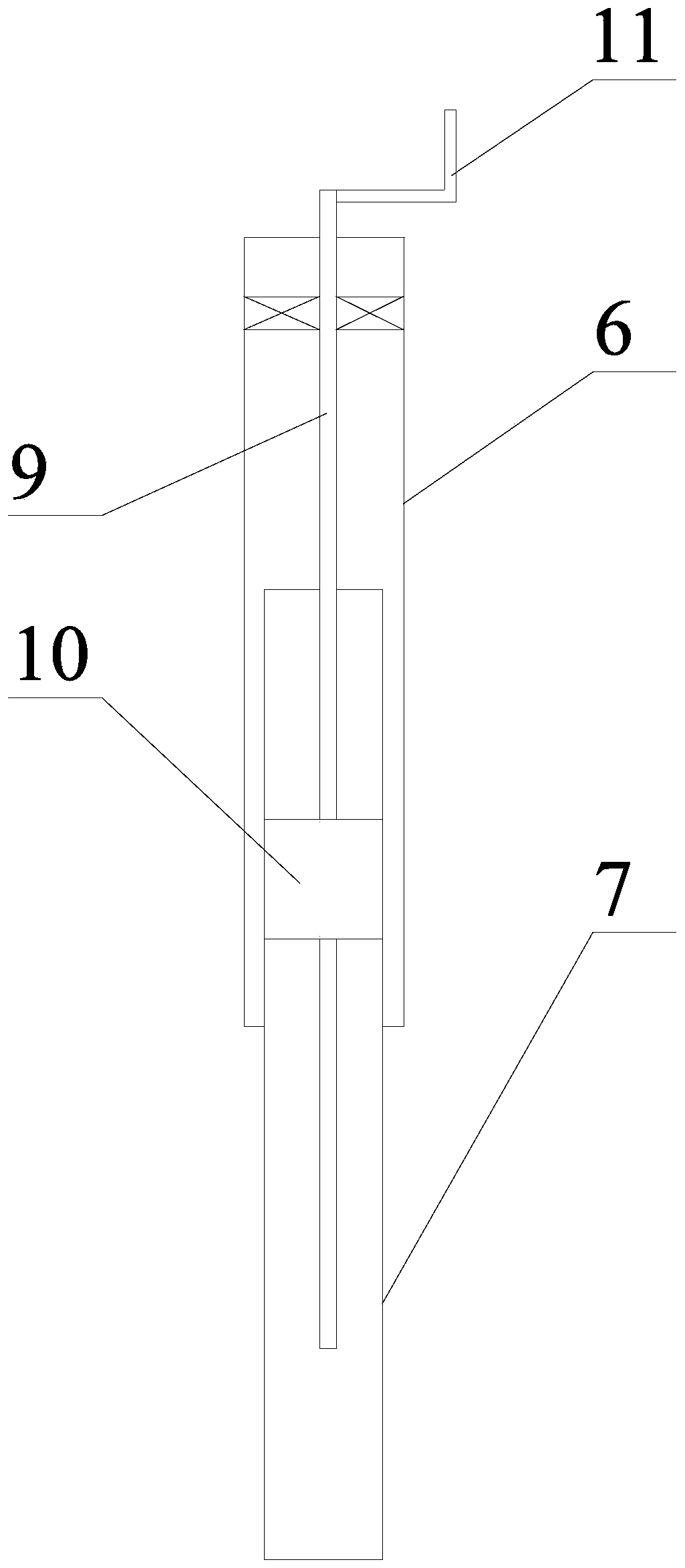 ESC test anti-overturning frame