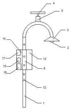 Multifunctional street lamp with billboard