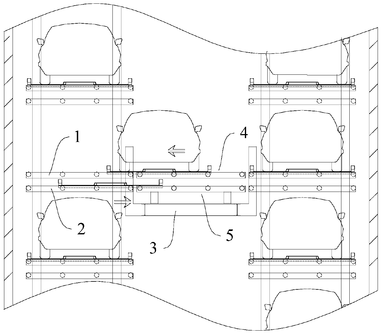 Vehicle carrier, stereo garage and vehicle plate exchange method