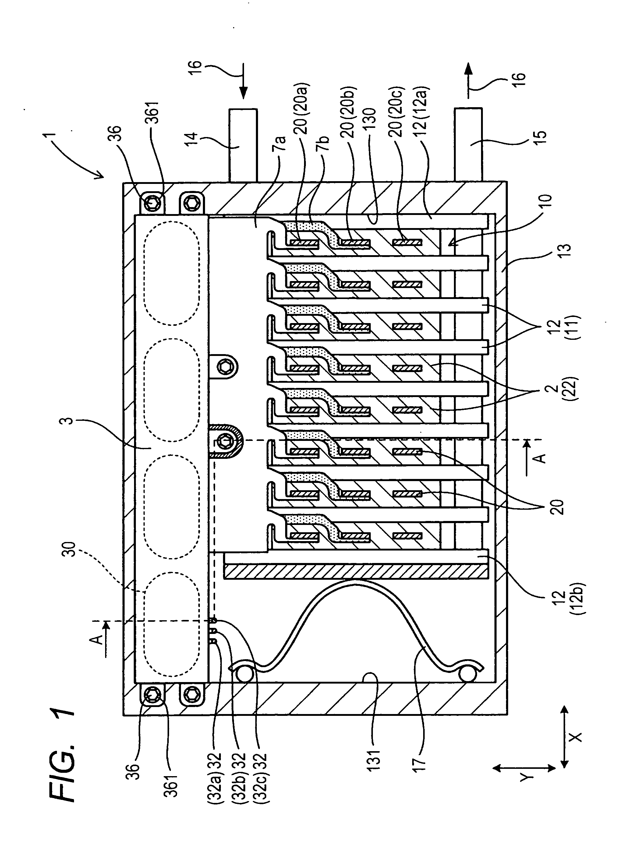 Easy-to-assemble structure of power converter