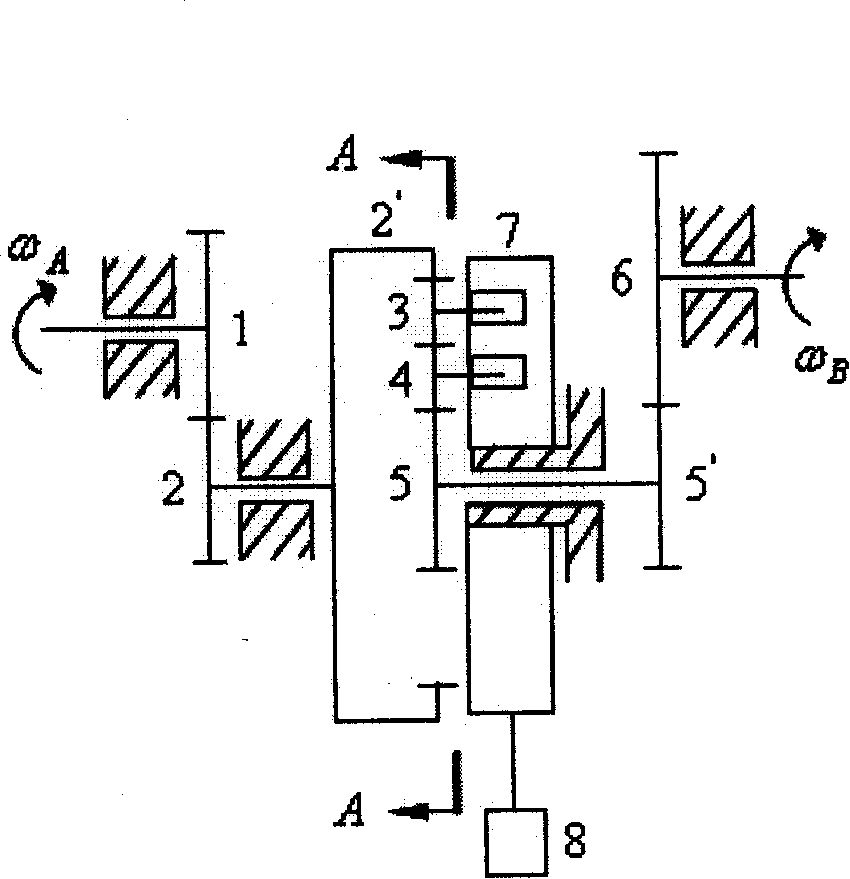 Self-adaption constant torque moment rope-storing system for rock roadway subsidiary transport system