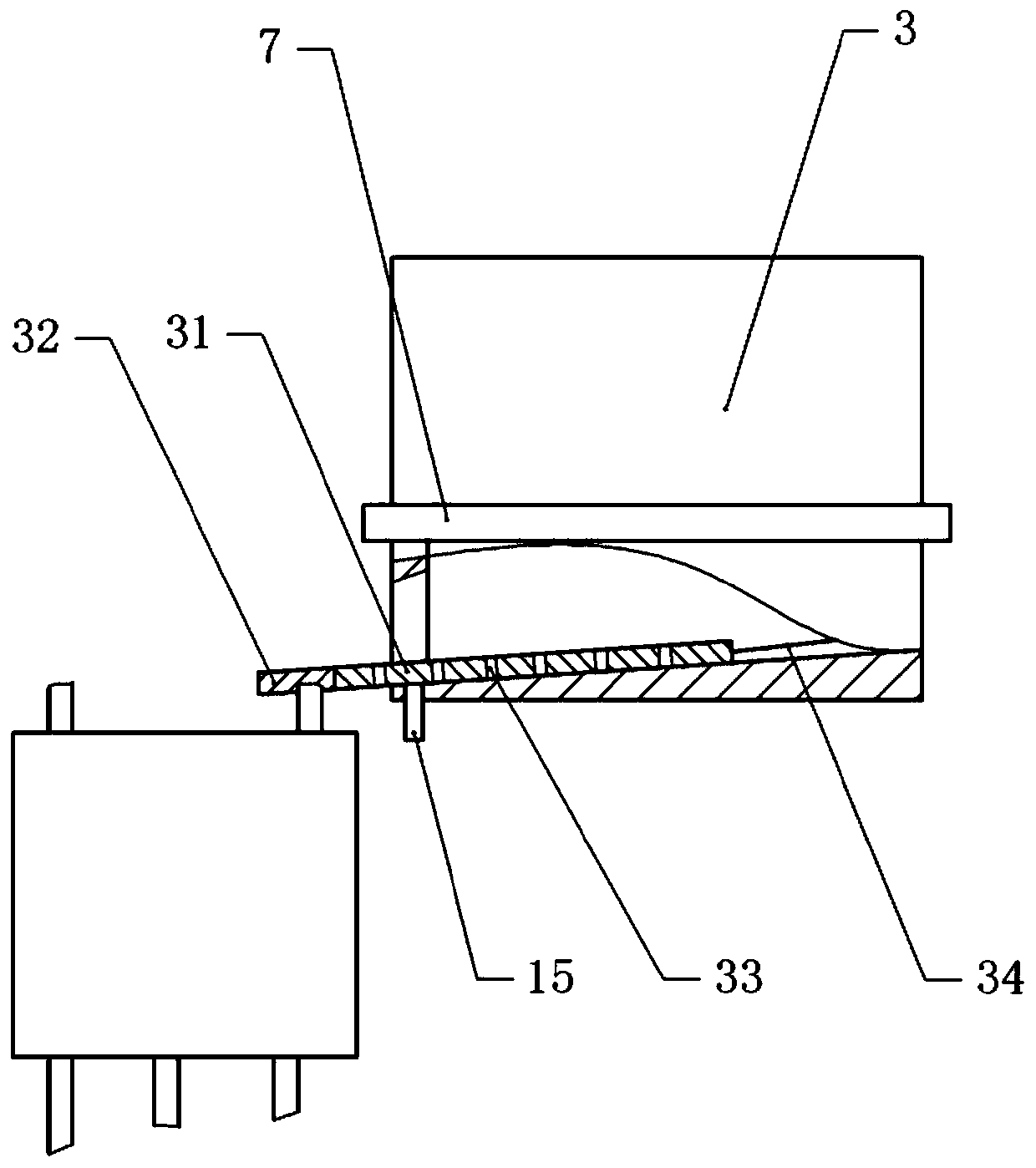 Bag food sorting method and device