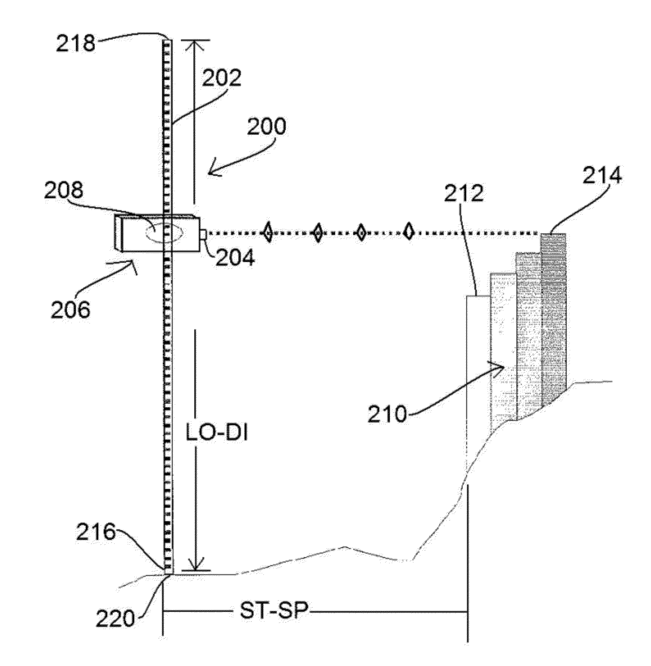 System for rapid assessment of grade variations and method for using a system