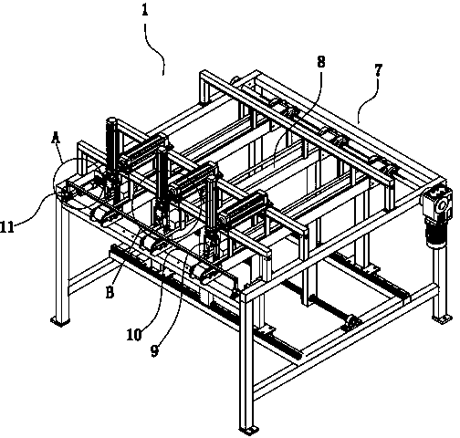 Automatic production line of wooden trays