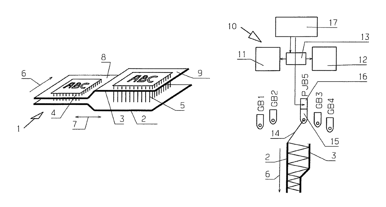 Knitted fabric, method for producing a knitted fabric, and warp knitting machine