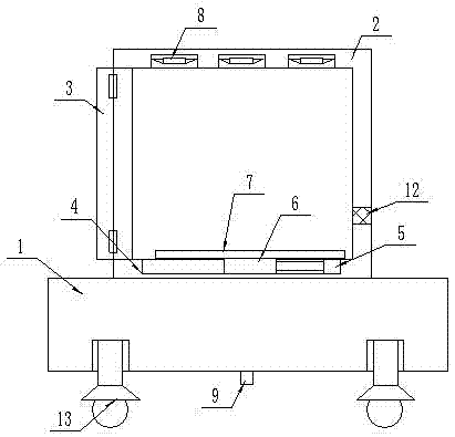 Electromechanical device cooling device