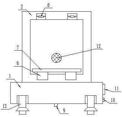 Electromechanical device cooling device