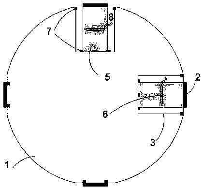 Three-dimensional stress sensor based on circularly polarized liquid metal antenna