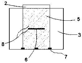 Three-dimensional stress sensor based on circularly polarized liquid metal antenna