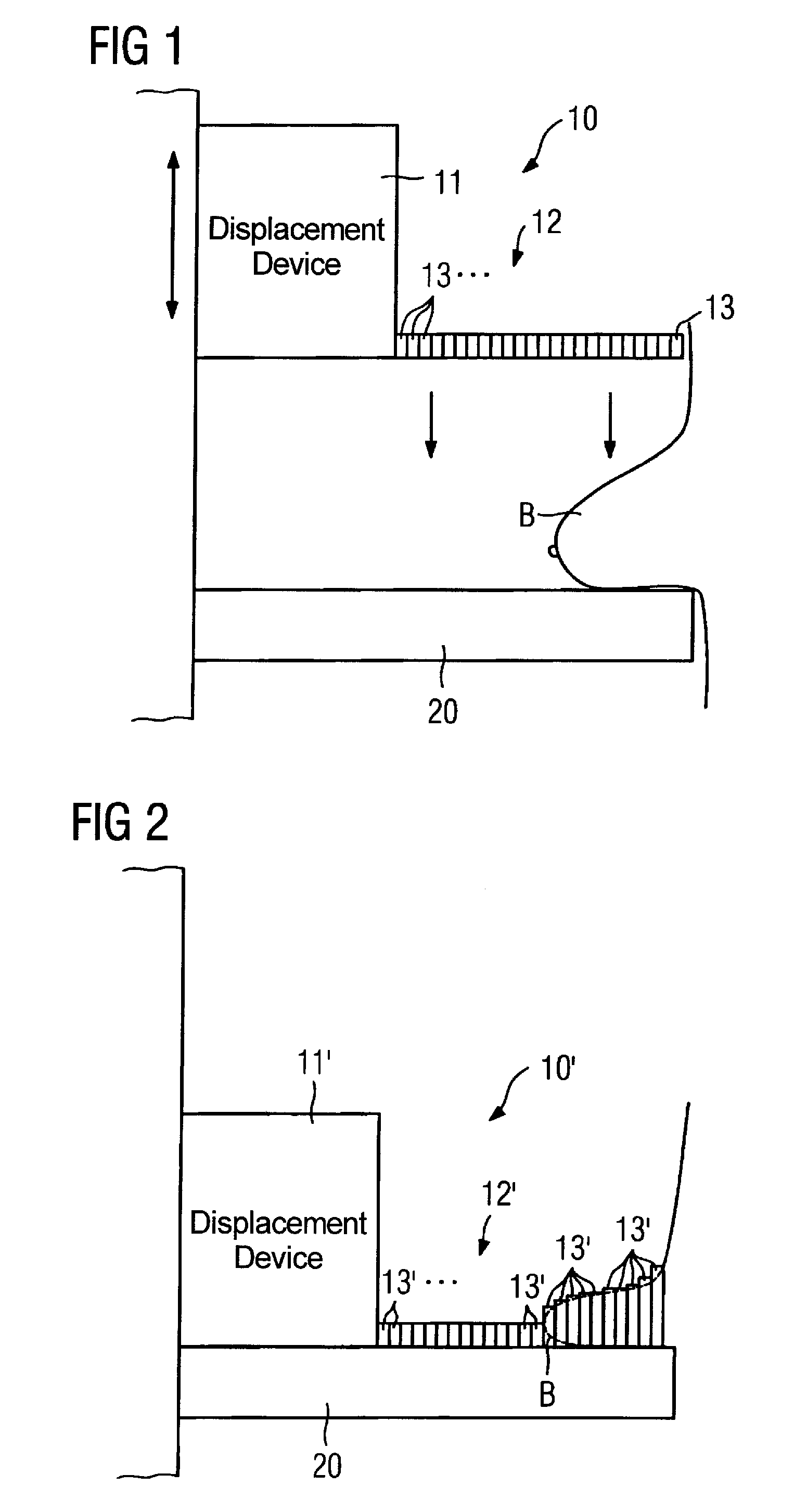 Compression device and method for adjustment of a compression pressure