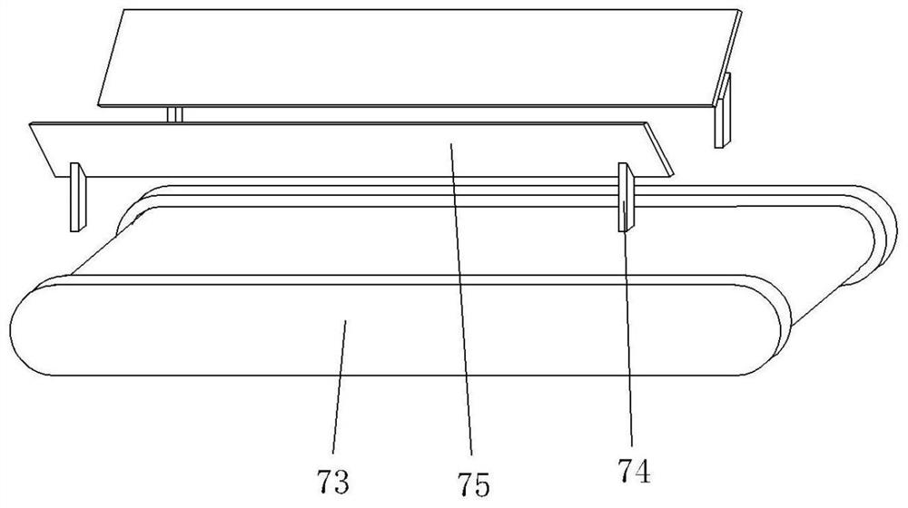 Automatic feeding type multi-stage ore crushing device