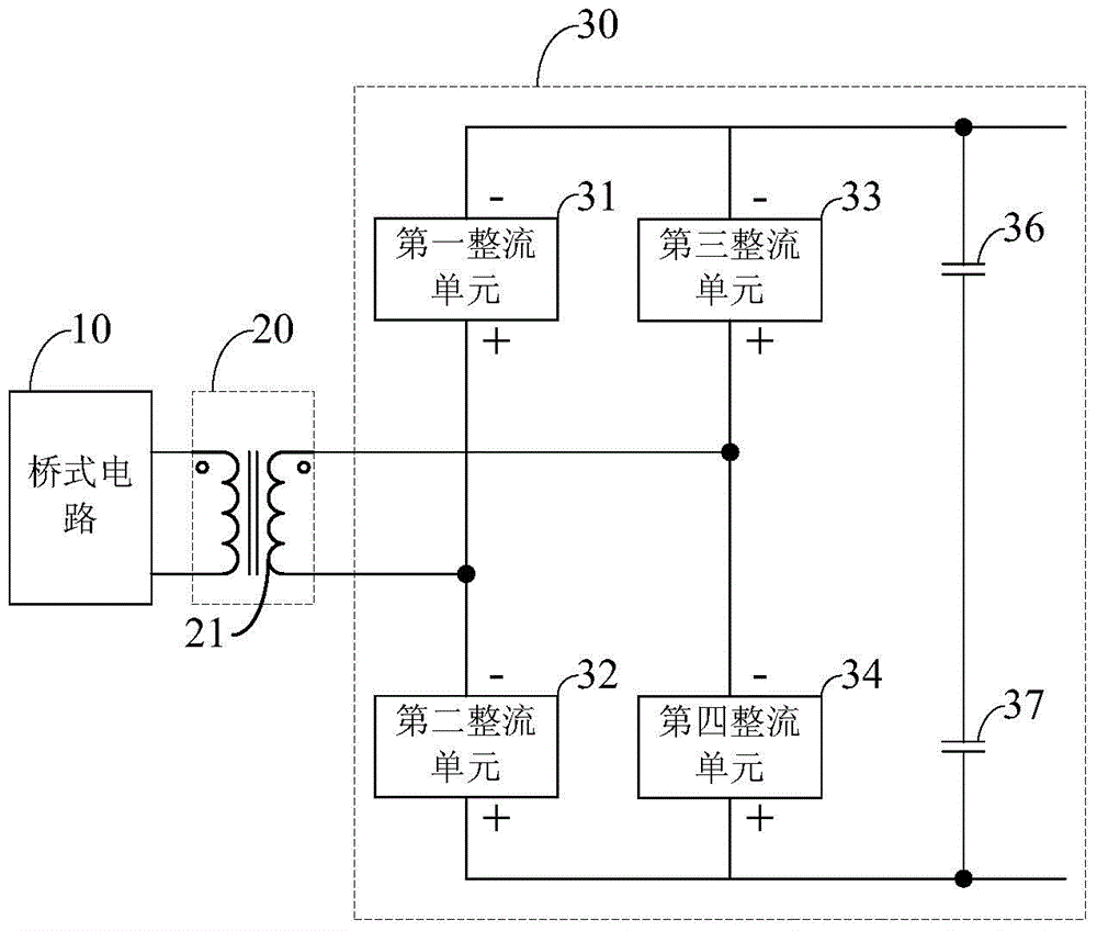 Direct current to direct current conversion circuit