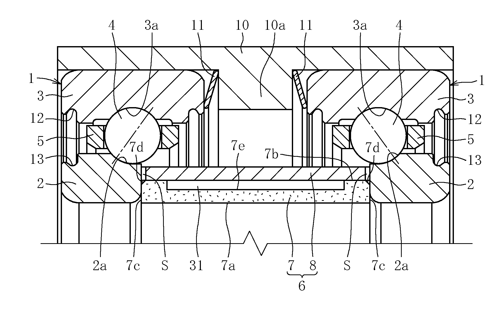 Rolling bearing device