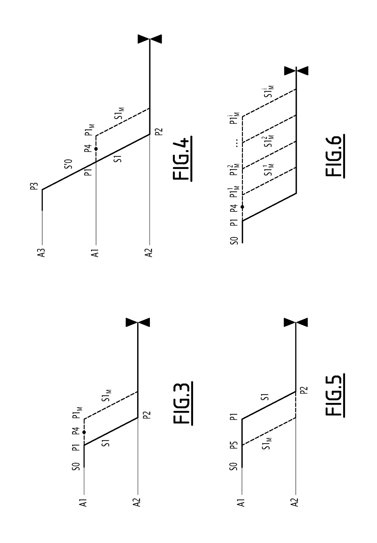 Method and system for determining a vertical trajectory of an aircraft