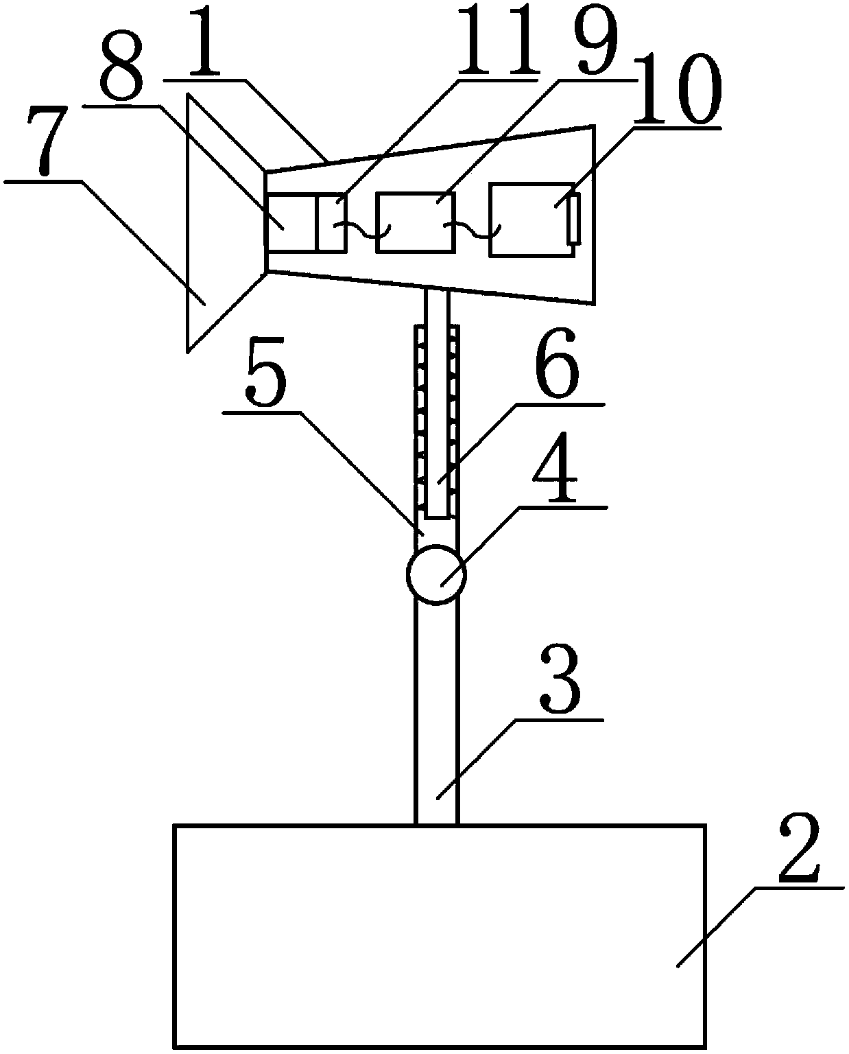 Novel telescopic natural gas leak detection alarm