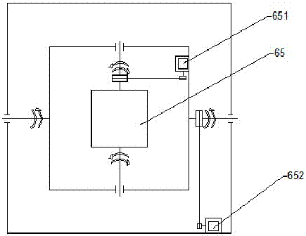 Folding-type groove-type solar heat collection system based on multiple reflections