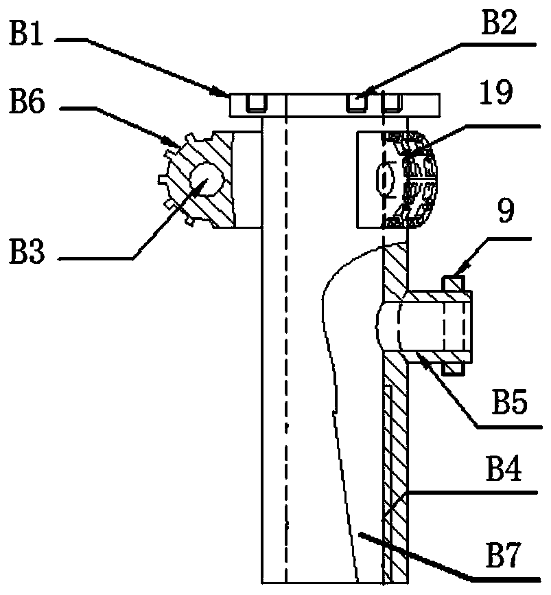 A portable reverse cooling and dust removal integrated device