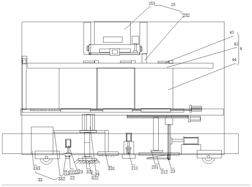 A control system and working method of an intelligent floor washing robot