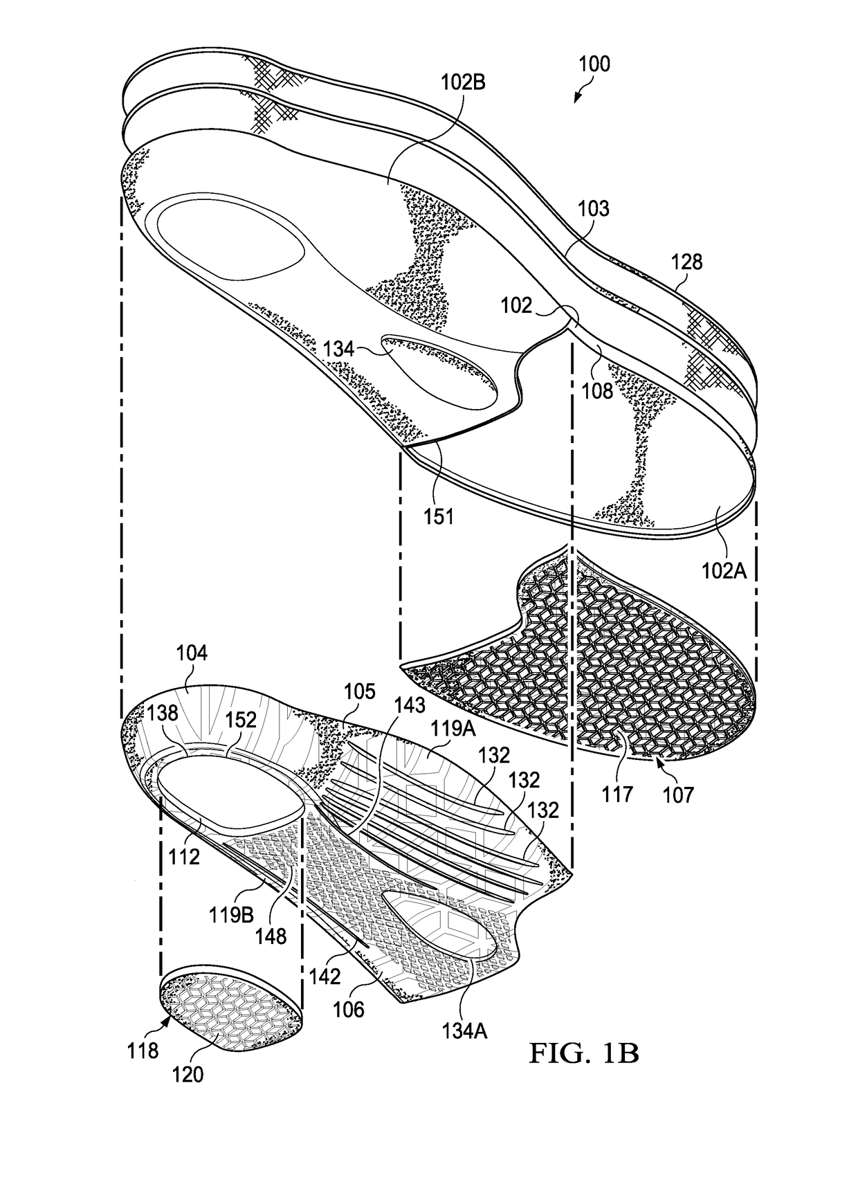 Contoured Support Shoe Insole