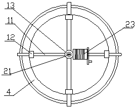 Manual hole digging pile quality control device and application method thereof