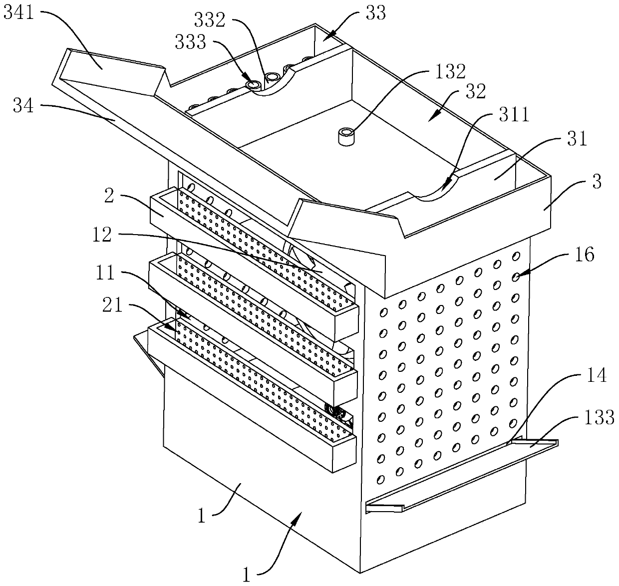 Hydroponic vertical greening system