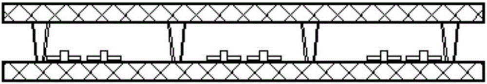 Preconstruction method of external hanging stone of prefabricated overlapped wall slab and mounting structure