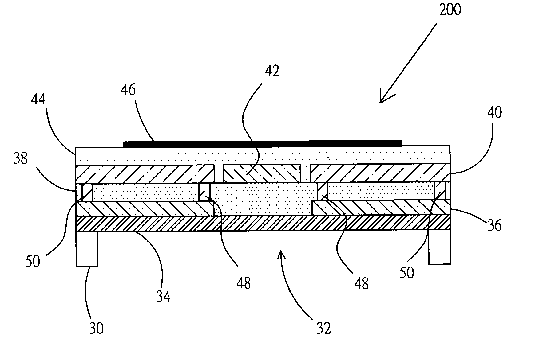 Structure of thermopile sensor