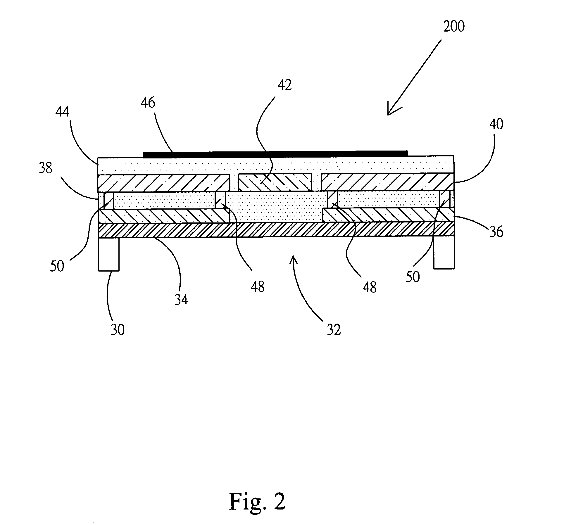 Structure of thermopile sensor