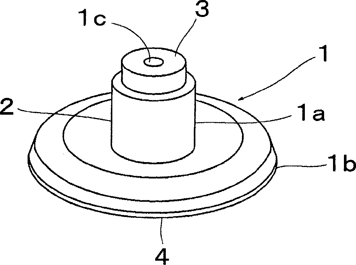 Button assembling device and button assembling method