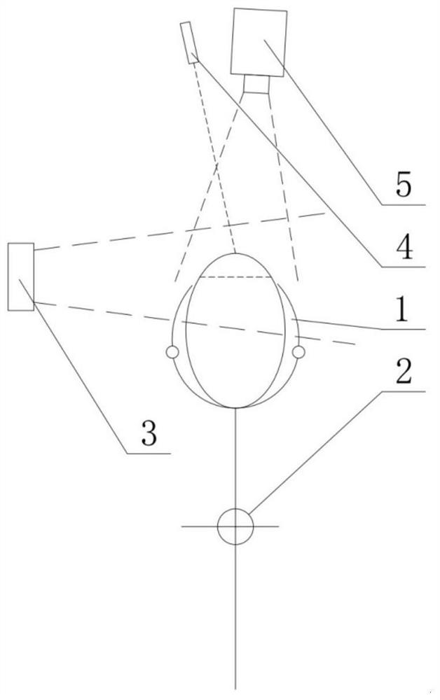 Automatic egg shelling method and device