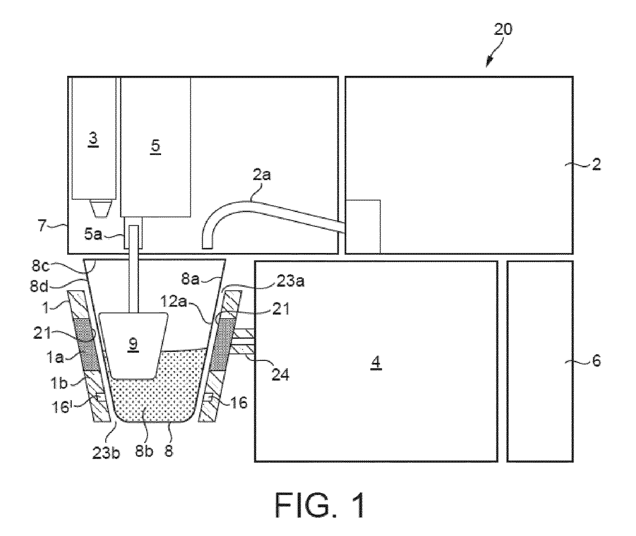 Machine, system and method for preparing a cooled confectionery product with aerated texture