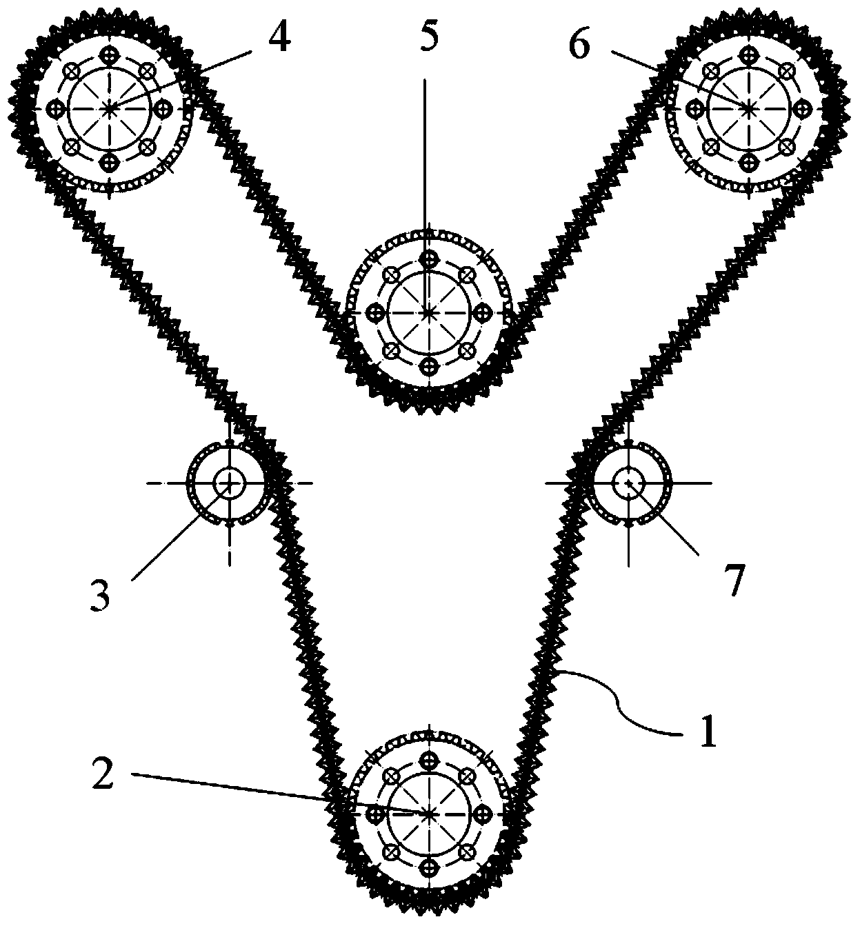 Biphase multi-shaft drive system