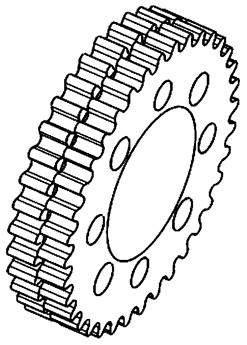 Biphase multi-shaft drive system