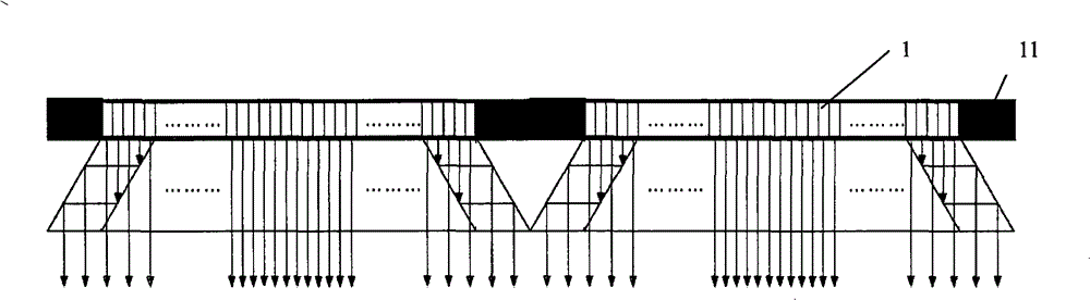 Seamless LCD joint method and special image transmission device