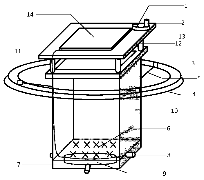 Light-energy-driven nearshore water drawing filtering system