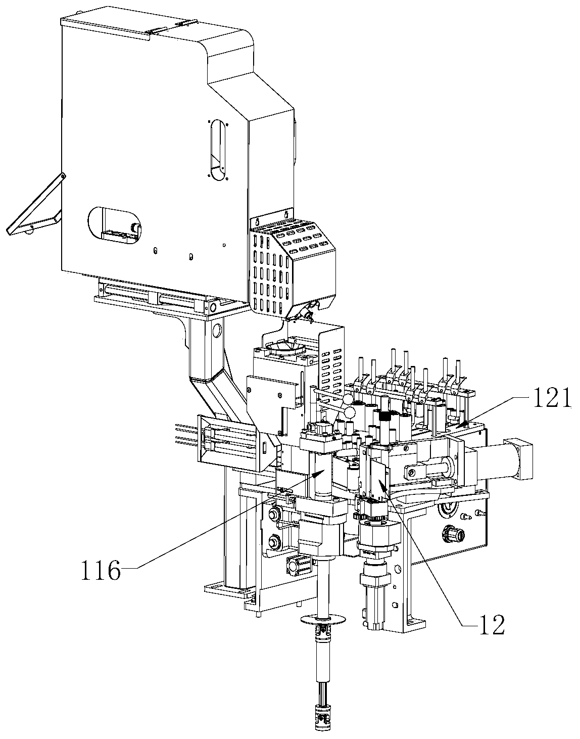 Double-station automatic switching edge-sealing machine