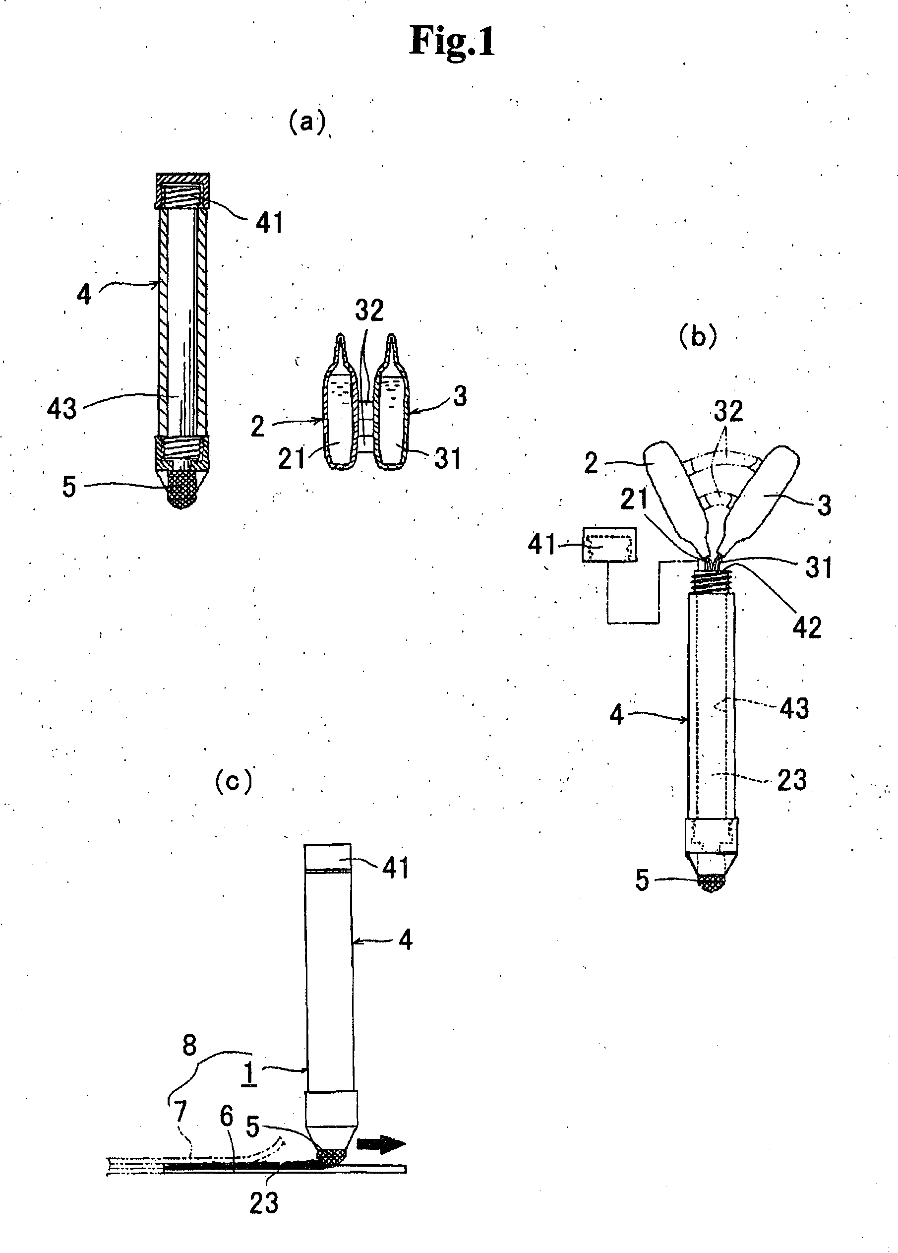 Light-emitting writing instrument and light-emitting indicator using the same